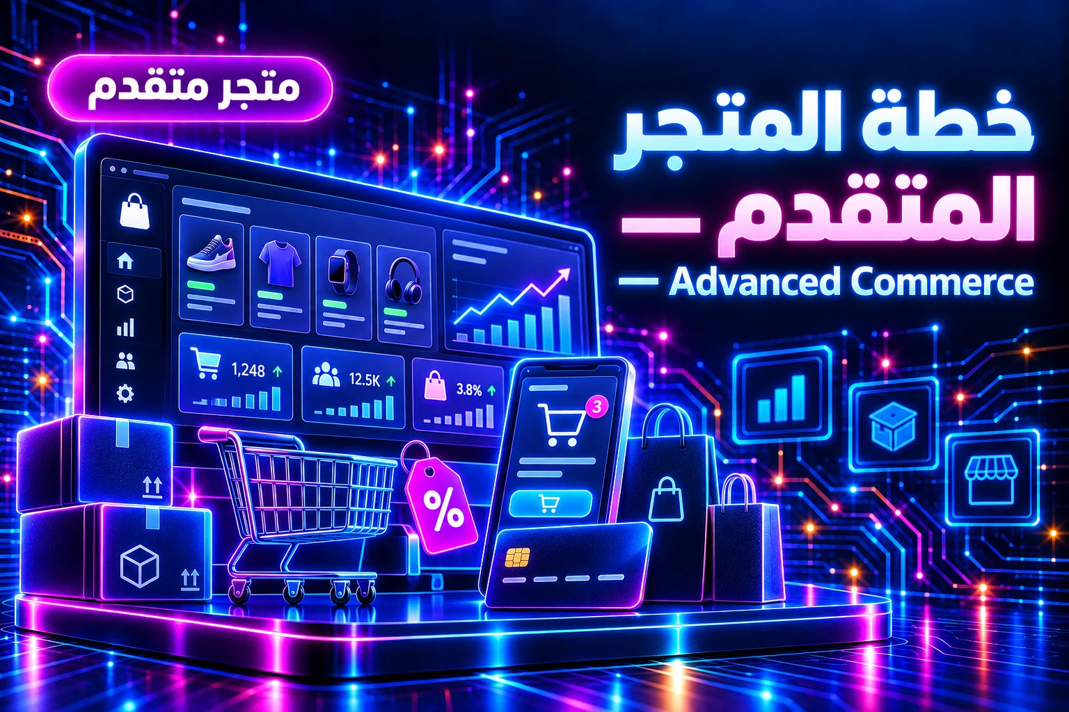خطة المتجر المتقدم — Advanced Commerce