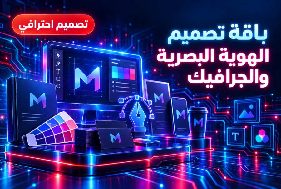 باقة تصميم الهوية البصرية والجرافيك