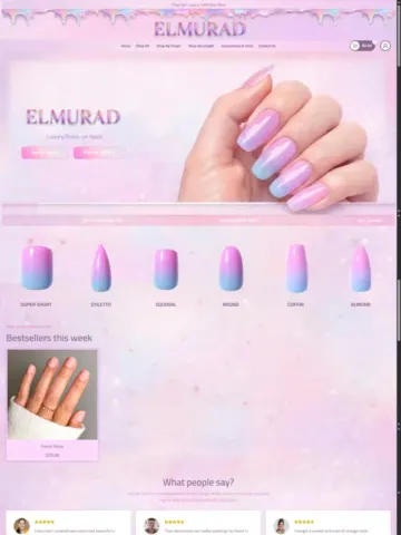 Shop Elmurad - Luxury Press-on Nails