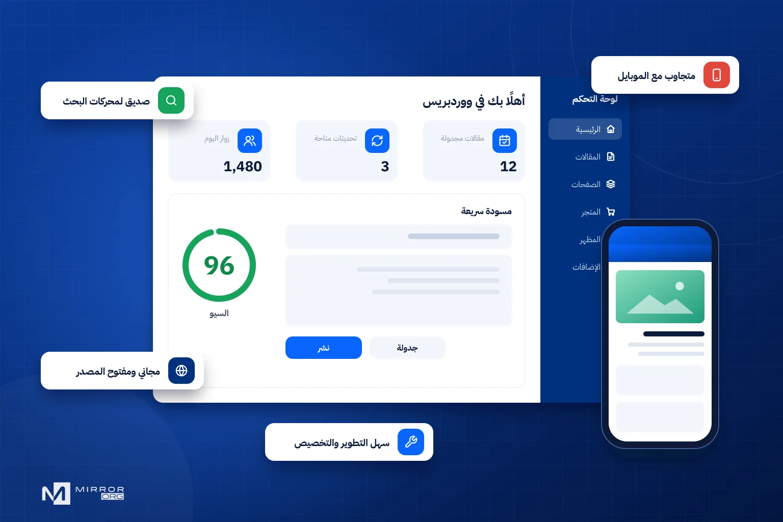 غلاف فيديو: لماذا نستخدم ووردبريس في تصميم المواقع