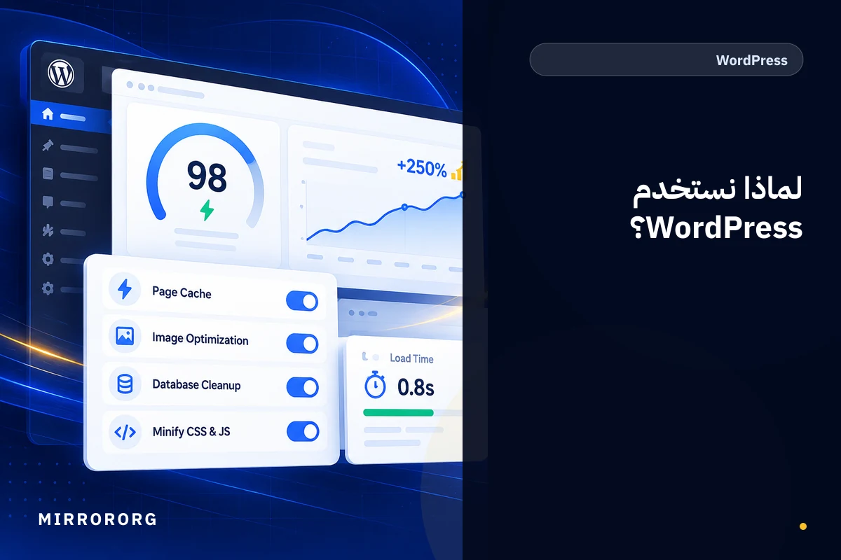 غلاف فيديو: لماذا نستخدم ووردبريس في تصميم المواقع