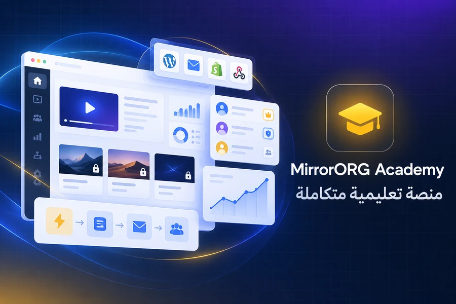 منصة تعليمية متكاملة — الخطة الاحترافية