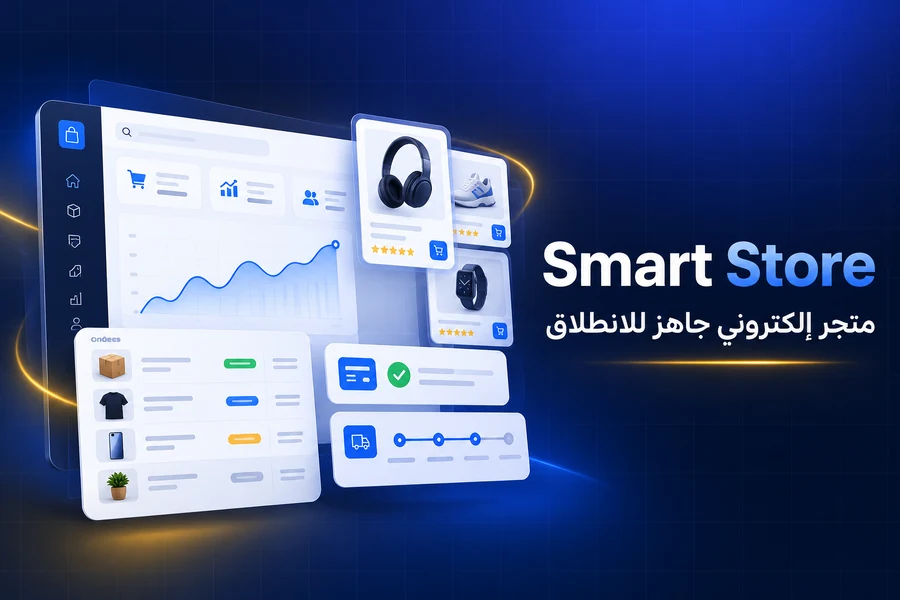 إنشاء متجر إلكتروني — خطة المتجر الذكي Smart Store