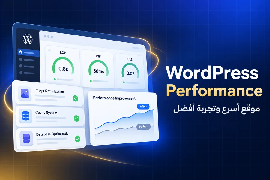 خدمة تسريع ووردبريس وتحسين أداء الموقع